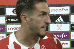 科克：我们整场比赛都在被动追赶，祝贺皇家社会夺冠