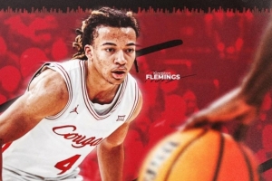 休斯敦大学热门控卫金斯顿·弗莱明斯宣布参选 模拟选秀中排第七