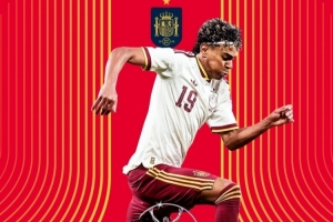 西班牙队祝贺亚马尔：从最佳突破奖到最佳青年运动员奖，为你骄傲