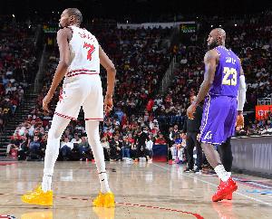 13293分！詹姆斯VS杜兰特 成为NBA历史季后赛总得分最高的对位