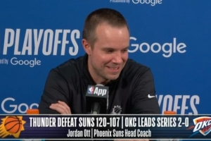 【完整版】奥特：落后26分再狂追展现韧性 马卢阿奇在边打边学