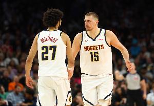 戈贝尔：约基奇和穆雷是顶级组合 防他们是个巨大挑战