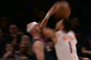 布克：都针对我？约基奇打到迪文面部 但掘金挑战！改判迪文犯规