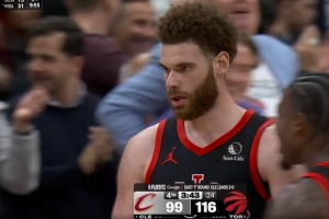 真要毁了骑士！巴特尔三分球再中 末节5中5已经14分