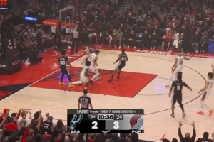 开局不错！亨德森与克林根各自飙中三分 手风很顺啊