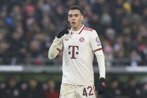 2球4助攻，穆西亚拉近5场各项赛事已经直接参与6粒进球