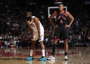 差距不小！猛龙主场作战36罚27中 骑士23罚15中