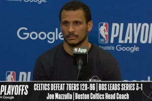 【完整版】马祖拉：无法完全防死恩比德 我们只需打出绿军篮球