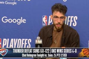 【完整版】切特：如果SGA愿意他可以连续出手50次 太阳很有竞争力