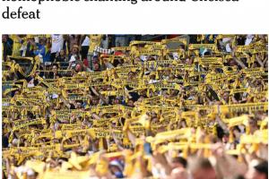 TA：16名利兹联球迷对阵切尔西喊恐同口号，后续可能面临起诉