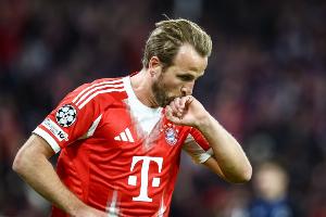 凯恩在欧冠淘汰赛连续5场进球！拜仁队史此前仅莱万曾做到