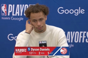 【完整版】丹尼尔斯：我们想打快但快不起来 被打爆但仍有机会！