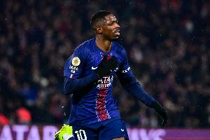 登贝莱在欧冠中已经打进26粒进球，超过了25球的范佩西