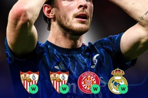 客场战平！阿森纳在欧冠对阵西甲球队的7连胜被马竞终结