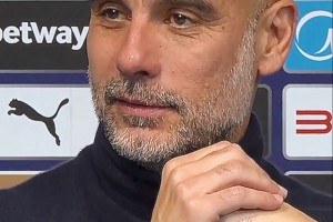 顶级嘲讽!瓜迪奥拉:我们是英超首支角球冲撞门将犯规的球队